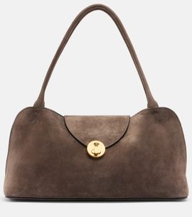 Versace Versace Vivian suede shoulder bag