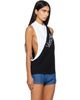 Versace Versace White & Black Embroidered-Logo Cotton-Jersey Tank Top - 2