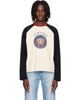 Versace Versace White & Black Printed Cotton-Jersey Regular T-shirt - 1