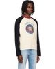 Versace Versace White & Black Printed Cotton-Jersey Regular T-shirt - 2