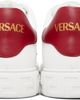 Versace Versace White & Red Greca Embellished Faux-Leather Sneakers - 2
