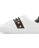 Versace Versace White Greca Embellished Nylon Sneakers - 3