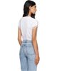 Versace Versace White Jacquard Stretch Cotton-Jersey T-shirt - 3
