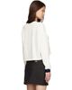 Versace Versace White Stretch Cotton-Jersey Long-Sleeved T-shirt - 3