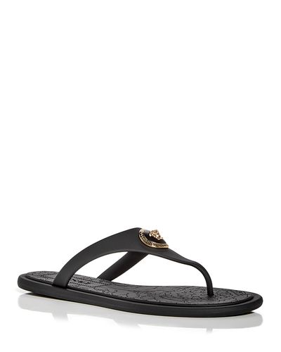 Versace Versace Women's Alia Medusa Thong Sandals