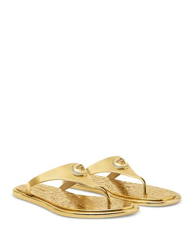 Versace Versace Women's Alia Rubber Thong Sandals