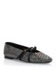 Versace Versace Women's Crystal Embellished Mary Jane Flats - 1