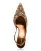 Versace Versace Women's Crystal Embellished Slingback Pumps - 4