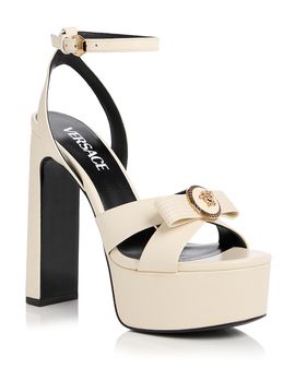 Versace Versace Women's Gianni Ribbon Platform Sandals