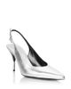 Versace Versace Women's Nyx Leather Slingbacks - 1