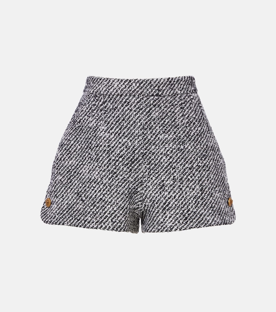 Versace - Wool-blend bouclé shorts