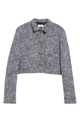 Versace Versace Wool Blend Bouclè Jacket