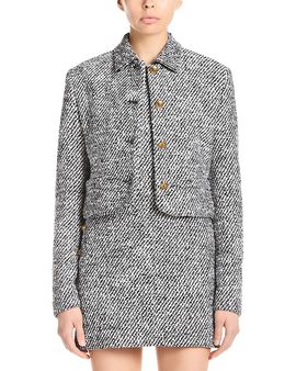Versace Versace Wool Blend Cropped Jacket