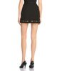 Versace Versace Wool Button Trim Cutout Accent Skirt - 2