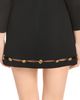 Versace Versace Wool Button Trim Cutout Accent Skirt - 4
