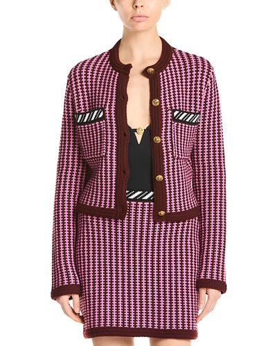 Versace Versace Wool Crocheted Jacket