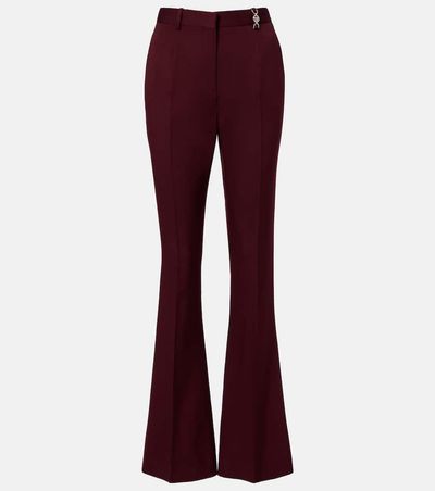 Versace Versace Wool flared pants