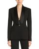 Versace Versace Wool Stretch Satin Lapel Jacket - 1