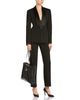 Versace Versace Wool Stretch Satin Lapel Jacket - 2