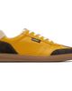 Versace Versace Yellow Greca Court Nappa & Suede Sneakers - 1