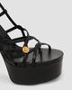 Versace Women's 140MM Medusa-Detail Leather Platform Sandals - 5