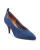Versace Women's 65MM Denim Stiletto-Heel Pumps - 2