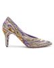 Versace Women's 90MM Embellished Point-Toe Pumps - 1