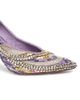Versace Women's 90MM Embellished Point-Toe Pumps - 5