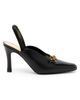 Versace Women's 90MM Medusa-Detail Leather Slingback Pumps - 6