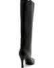 Versace Women's 90MM Medusa Leather Knee-High Boots - 4