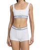 Versace Women's Bio Cotton Rib-Knit Bra - 3