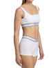 Versace Women's Bio Cotton Rib-Knit Bra - 4