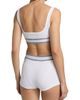 Versace Women's Bio Cotton Rib-Knit Bra - 5