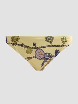 Versace Women's Broken Jewels Printed Swim Bottoms