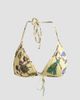 Versace Women's Broken Jewels Printed Swim Top - 1