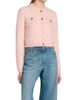 Versace Women's Brushed Barocco Jacquard Cardigan - 4