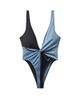 Versace Women's Colorblocked Twist One-Piece Swimsuit - 1
