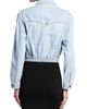 Versace Women's Denim Chambray Blouson Trucker Jacket - 5