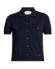 Versace Women's Embroidered Wool Knit Short-Sleeve Cardigan - 1