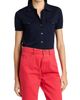 Versace Women's Embroidered Wool Knit Short-Sleeve Cardigan - 3