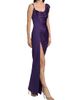 Versace Women's Gathered Jersey Column Gown - 2
