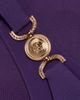 Versace Women's Gathered Jersey Column Gown - 7