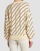 Versace Women's La Vacanza Bias Striped Wool Oversized Cardigan - 5