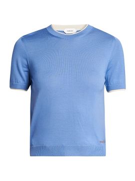 Versace Women's La Vacanza Classic Stretch Wool Sweater