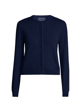 Versace Women's La Vacanza Classic Wool Cardigan