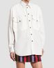 Versace Women's La Vacanza Cotton Poplin Utility Shirt - 4