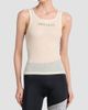 Versace Women's La Vacanza Crystal Logo Rib-Knit Tank - 3