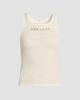 Versace Women's La Vacanza Crystal Logo Rib-Knit Tank - 7
