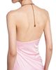 Versace Women's La Vacanza Draped Jersey Chain Halter Minidress - 6