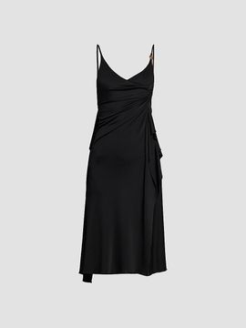Versace Women's La Vacanza Draped Jersey Cocktail Dress